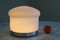 Staff Table Lamp Lamp in Satin Opal Glass, 1970s 2