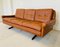 Dänisches Vintage Mid-Century 3-Personen Sofa aus Cognacfarbenem Leder von Svend Skipper, 1970er 1