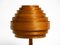 Lámpara de mesa Lamella de chapa de pino de Hans Agne Jakobsson, Ab Ellysett - Markaryd para Hans-Agne Jakobsson Ab Markaryd, Suecia, años 60, Imagen 14