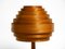 Pine Veneer Lamella Table Lamp by Hans Agne Jakobsson, Ab Ellysett - Markaryd for Hans-Agne Jakobsson Ab Markaryd, Sweden, 1960s, Image 14