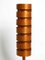 Lámpara de pie vintage de chapa de pino de Hans Agne Jakobsson, años 60, Imagen 4
