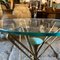 Tavolino da caffè Mid-Century moderno in ottone, Italia, anni '50, Immagine 8