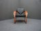 Futuristic Leather Armchairs, 1980s, Set of 4, Image 10