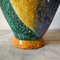 Jarrón Albisola Art Déco policromado de cerámica, años 30, Imagen 10