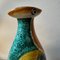 Jarrón Albisola Art Déco policromado de cerámica, años 30, Imagen 11
