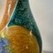 Jarrón Albisola Art Déco policromado de cerámica, años 30, Imagen 4