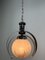Italian Hanging Light in Wood and Murano Glass from Mazzega, 1970 2