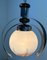 Italian Hanging Light in Wood and Murano Glass from Mazzega, 1970 8