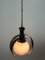 Italian Hanging Light in Wood and Murano Glass from Mazzega, 1970 7