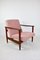 GFM-142 Lounge Chair in Pink Boucle attributed to Edmund Homa, 1970s, Image 1