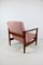GFM-142 Lounge Chair in Pink Boucle attributed to Edmund Homa, 1970s 6