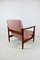 GFM-142 Lounge Chair in Pink Boucle attributed to Edmund Homa, 1970s, Image 6