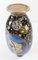 Antike japanische Meiji Cloisonne Emaille Vase mit Figuren, 1890er 15