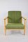 GFM-142 Chair in Olive Bouclé attributed to Edmund Homa, 1970s, Image 11