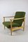 GFM-142 Chair in Olive Bouclé attributed to Edmund Homa, 1970s 3