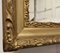 Espejo de pared antiguo dorado, década de 1890, Imagen 3