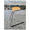 Vintage Stools and Table in Steel and Wood, 2010s, Set of 3, Image 6