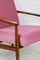 Vintage Pink Easy Chair, 1970s, Image 2