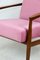 Vintage Pink Easy Chair, 1970s 5