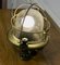 Vintage Nautical Brass Bulk Head Light, 1920s 3