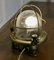 Lámpara frontal náutica vintage de latón, años 20, Imagen 2