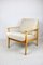 Danish Beige Boucle Armchair, 1970s 8