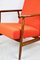 Vintage Like Fox Orange Easy Chair, 1970s 4