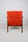 Vintage Like Fox Orange Easy Chair, 1970s 5