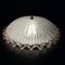 Lampada da soffitto vintage in vetro di Murano, Italia, anni '80, Immagine 2