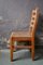Brutalist Chair in Pine Wood and Rope, 1960s 12