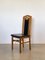 Vintage Art Nouveau Style Wooden Dining Chairs, 1970s, Set of 6, Image 3