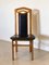 Vintage Art Nouveau Style Wooden Dining Chairs, 1970s, Set of 6 2