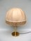 Lámpara de mesa de latón, años 60, Imagen 2