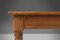 Large Pine Wood Farm Table with Drawer and Turned Legs, France, 1850s, Image 4