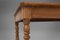 Large Pine Wood Farm Table with Drawer and Turned Legs, France, 1850s, Image 12