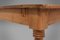 Large Pine Wood Farm Table with Drawer and Turned Legs, France, 1850s 5