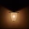 Lampe à Suspension Lanterne en Métal et Verre, 1950s 4