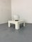 Space Age Modernist White Coffee Table by Marc Berthier, 1970s 8