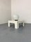 Space Age Modernist White Coffee Table by Marc Berthier, 1970s 3