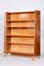 Mid-Century Bookcase in Walnut & Glass attributed to Tatra, Czech, 1950s, Image 1