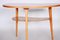 Mid-Century Original Small Table in Beech & Formica, Czech, 1950s, Image 2