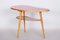 Mid-Century Original Small Table in Beech & Formica, Czech, 1950s 5