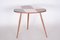 Mid-Century Original Small Table in Beech & Formica, Czech, 1950s, Image 1