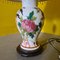 Lampada da tavolo in porcellana, Francia, anni '80, Immagine 3