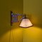 Lámpara de pared holandesa con bisagras de madera, años 60, Imagen 5
