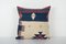 Fodera per cuscino vintage in lana a righe Kilim, Immagine 1