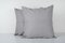 Gray Turkish Kilim Pillow Covers, Set of 2 4
