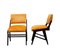 Italian Wooden and Velvet Chairs by Ico & Luisa Parisi, 1960s, Set of 2 3