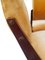 Italienische Stühle aus Holz & Samt von Ico & Luisa Parisi, 1960er, 2er Set 5