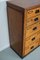 Dutch Industrial Pine Apothecary / Workshop Cabinet, 1930s, Image 12